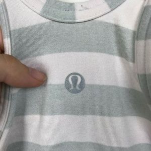 lululemon athletica Tops - Lululemon Striped Cool Racerback Tank lululemon athletica Tops - Lululemon Striped Cool Racerback Tank